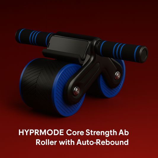 HYPRMODE Core Strength Ab Roller with Auto-Rebound